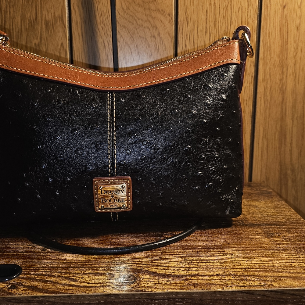 Dooney & Bourke Black and Brown Women's Bag